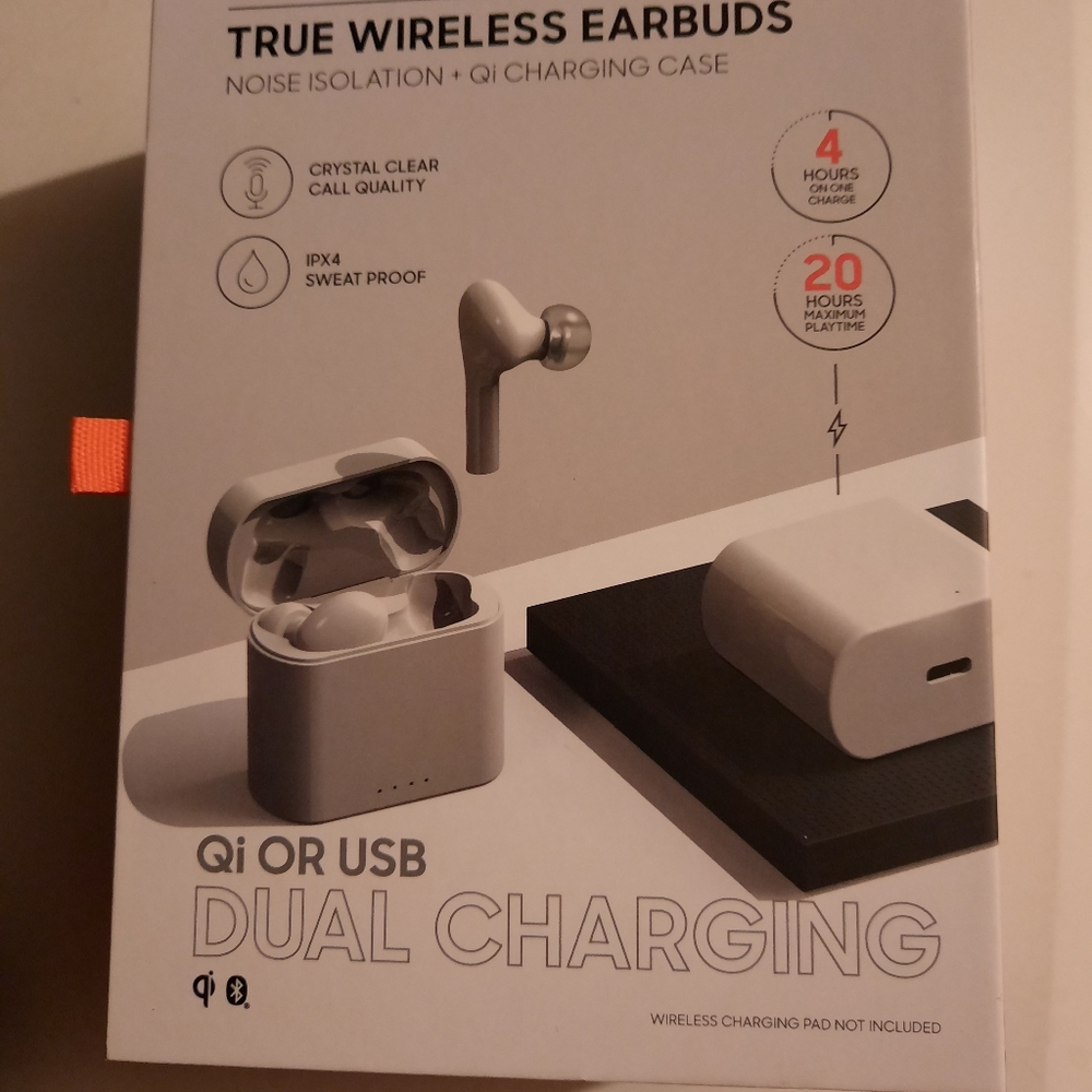 Sharper Image Soundhaven Wireless Earbuds